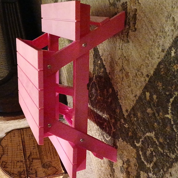 Our Generation Pink Picnic Table - Picture 1 of 4